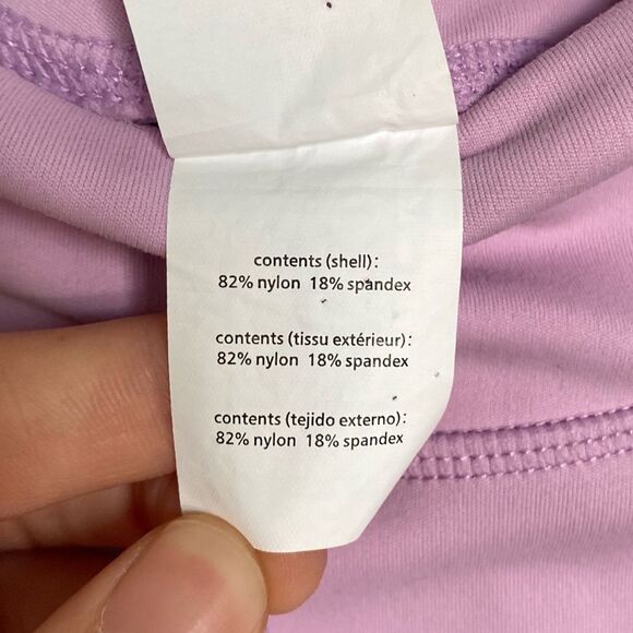 WeWoreWhat Lilac V-shaped Leggings Size Medium - Picture 12 of 13